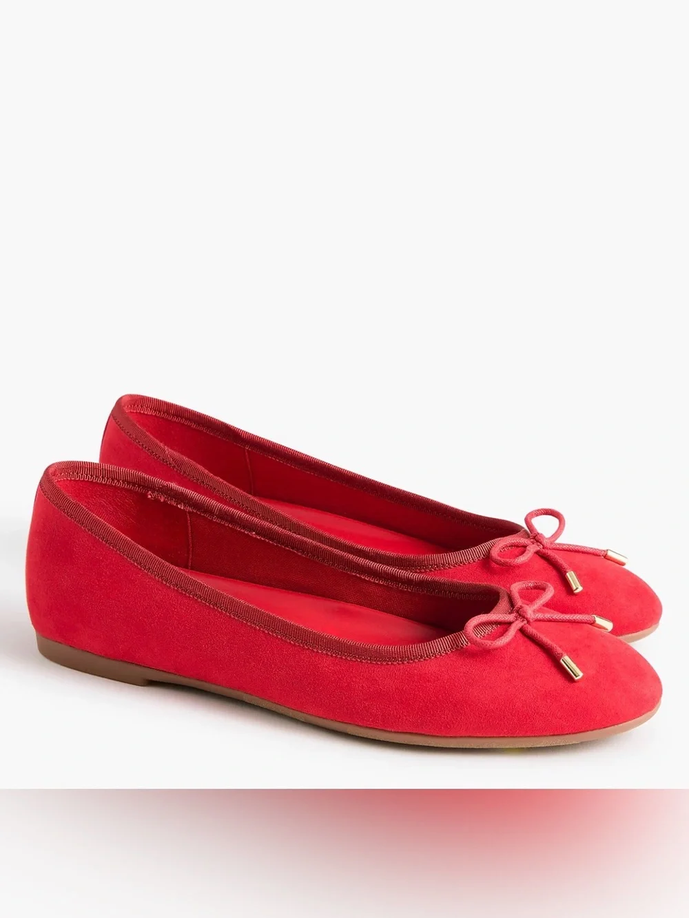 NWT J. Crew Factory Sueded flex ballet flats